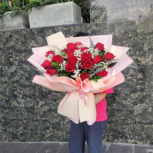 Bó hoa tươi chúc mừng TH15