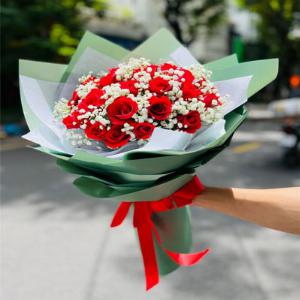 Bó hoa tươi chúc mừng TH21
