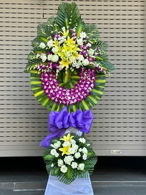 Vòng hoa viếng 250017