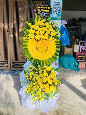Vòng hoa viếng 250037