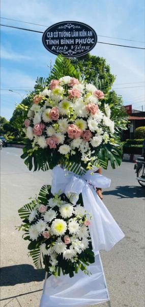Vòng hoa viếng 250040
