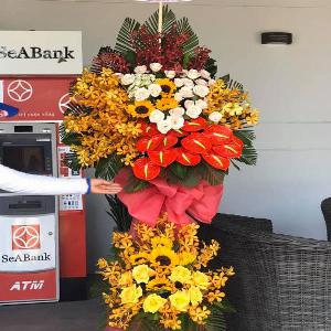 Kệ hoa chúc mừng khai trương HKT202031