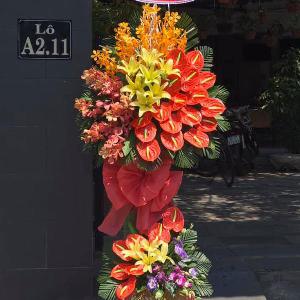 Kệ hoa chúc mừng khai trương HKT202036