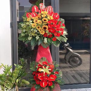 Kệ hoa chúc mừng khai trương HKT202038