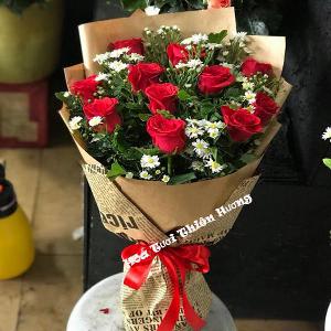 Bó hoa tươi chúc mừng HCM1914