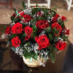 Giỏ hoa chúc mừng HCM202011