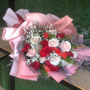 Bó hoa tươi chúc mừng HTB201940