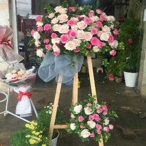 kệ hoa chúc mừng khai trương HKT202002