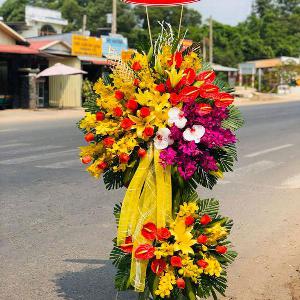 kệ hoa chúc mừng khai trương HKT202007