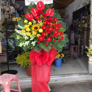 kệ hoa chúc mừng khai trương HKT202028