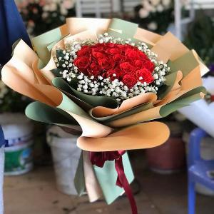 Bó hoa tươi chúc mừng HTB202009