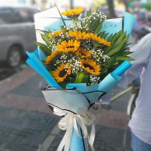 Bó hoa tươi chúc mừng HTB202013