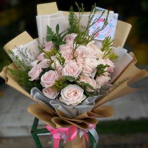 Bó hoa tươi chúc mừng HTB202016