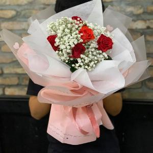 Bó hoa tươi chúc mừng HTB202036