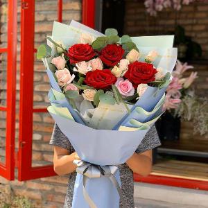 Bó hoa tươi chúc mừng HTB202037