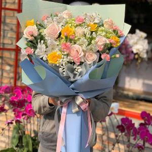 Bó hoa tươi chúc mừng HTB202055