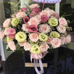 Giỏ hoa tươi chúc mừng HCM202029