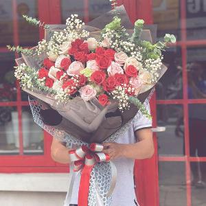 Bó hoa tươi chúc mừng HTB202063