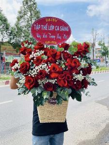 Giỏ hoa tươi - 151024