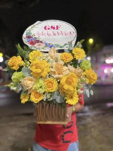 Giỏ hoa tươi - 151035
