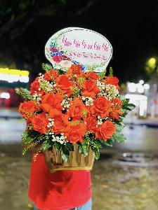 Giỏ hoa tươi - 151036