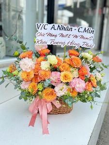 Giỏ hoa tươi - 151059