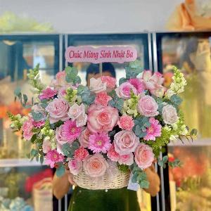 Giỏ hoa tươi - 151063