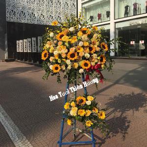 hoa chúc mừng khai trương HKT2860